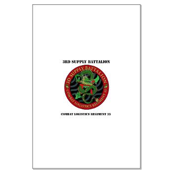 3SB - M01 - 02 - 3rd Supply Battalion with Text - Large Poster - Click Image to Close